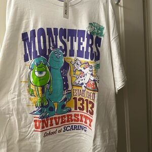 Monsters University White T-Shirt